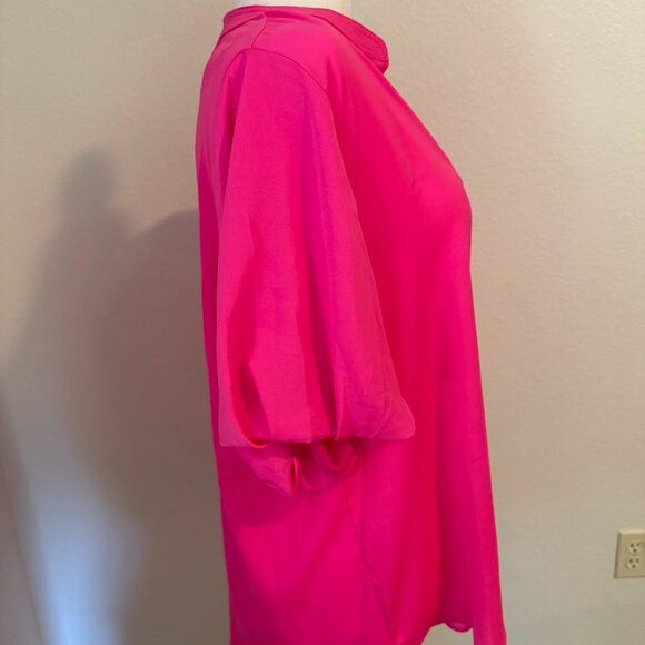 Vince Camuto Quinn Puff Sleeve Blouse - Picture 2 of 6